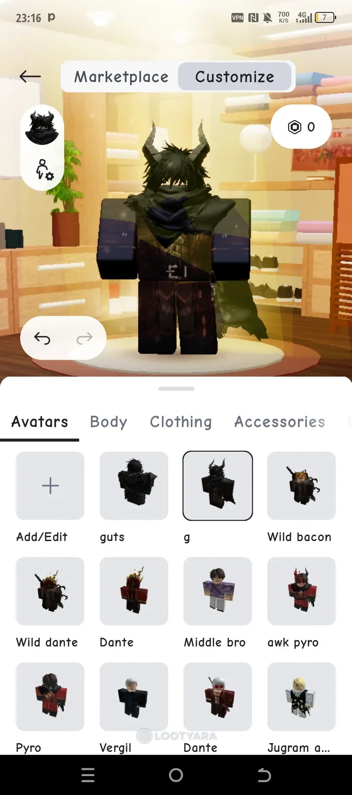 Roblox аккаунт