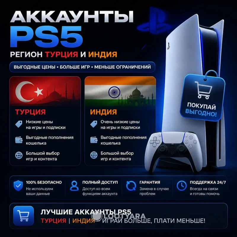Чистый аккаунт под вашу почту