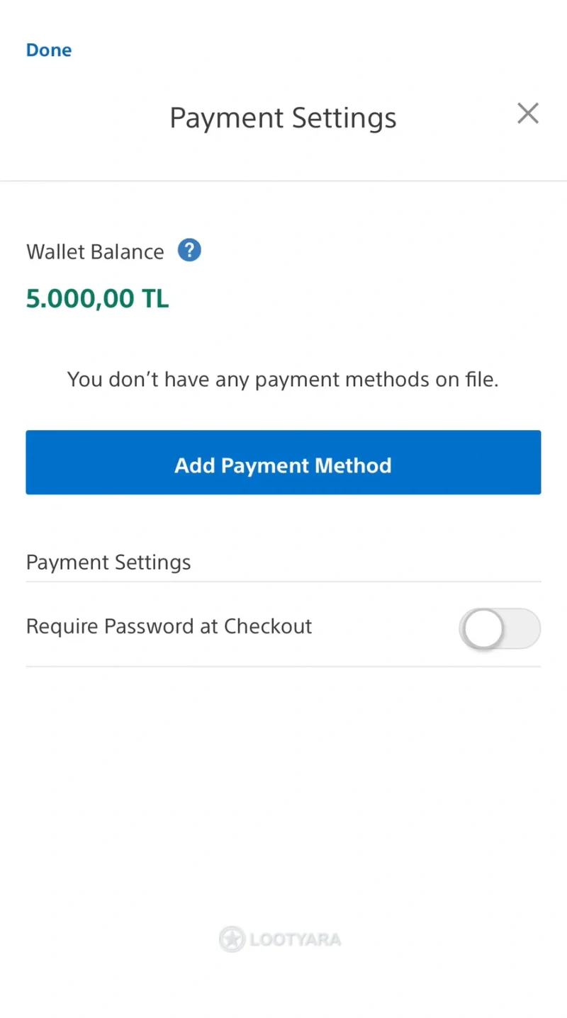 Аккаунт psn с 5000 лир TL
