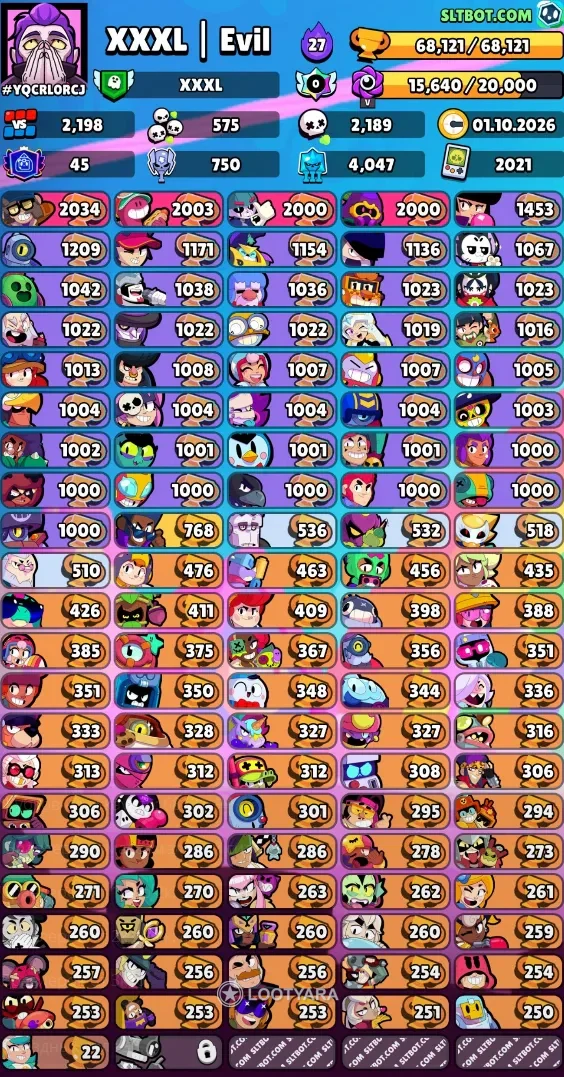 Аккаунт Brawl Stars & Clash Of Clans