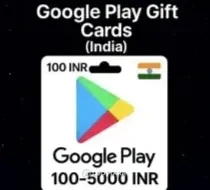 Подарочная карта google play Индия на 100 IHR