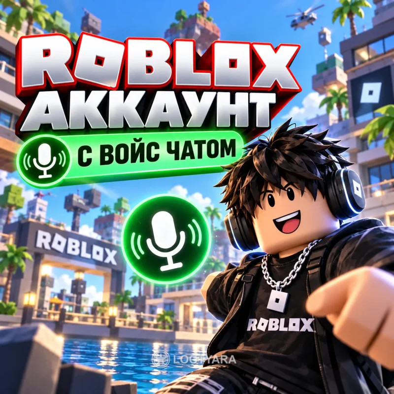 Аккаунт Roblox c войс чатом